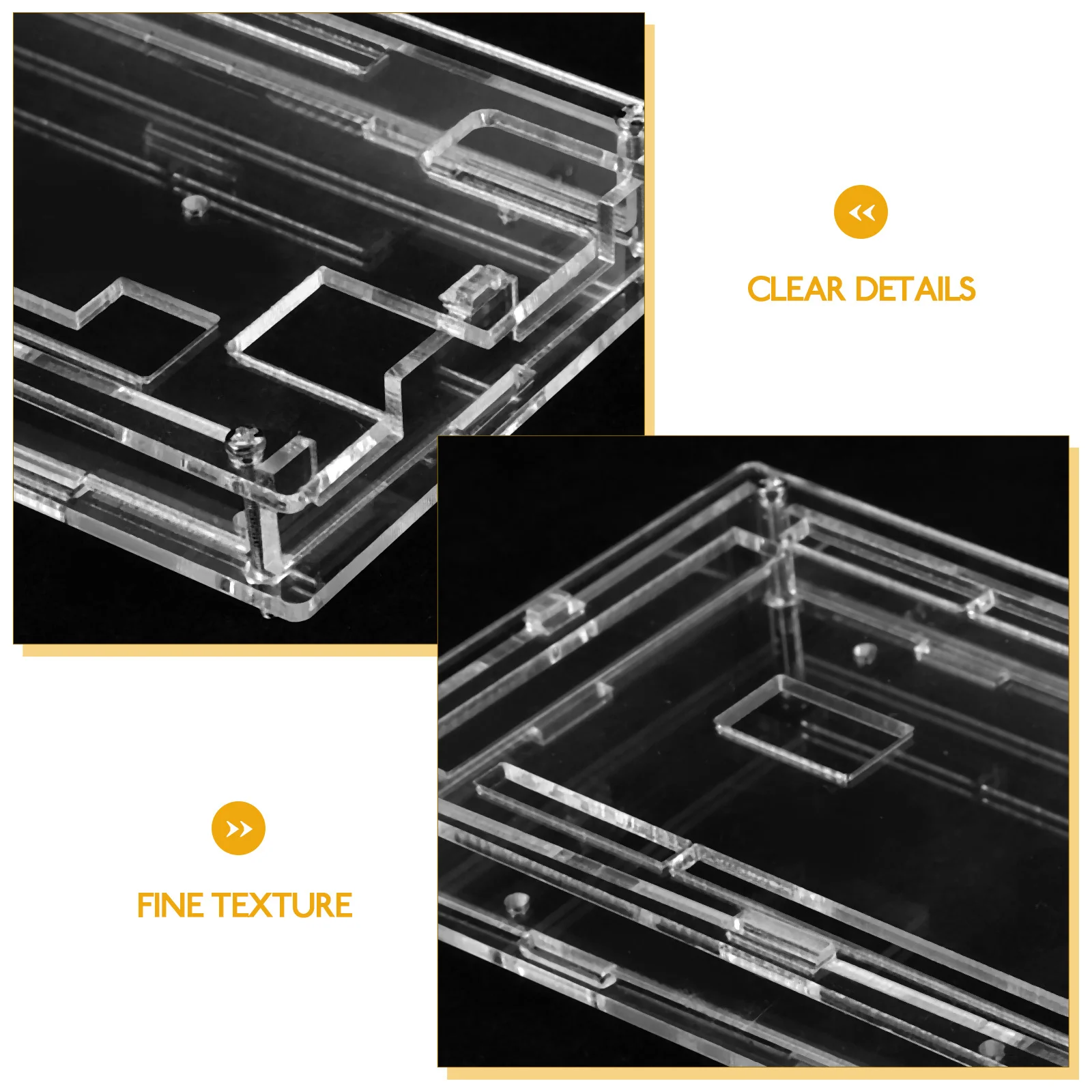 

Development Board Acrylic Shell Protective Case For Development Module Heat Dissipation Enclosure Box 3D Printer