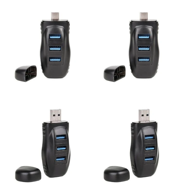 

U55C Multiports USB Splitters USB3.0 Hubs MultiPorts USB Expander for Power Supplies