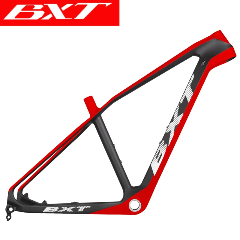 Full carbon fiber mountain bike frame 27.5inch  BSA disc brake 160mm  ultralight bike frame