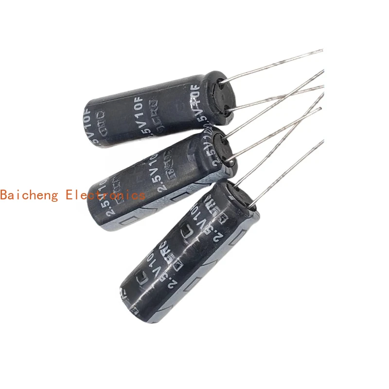 10PCS  Farad Capacitor IC New 2.7V10F 10.0F DIY Toy Model 2.5V10F