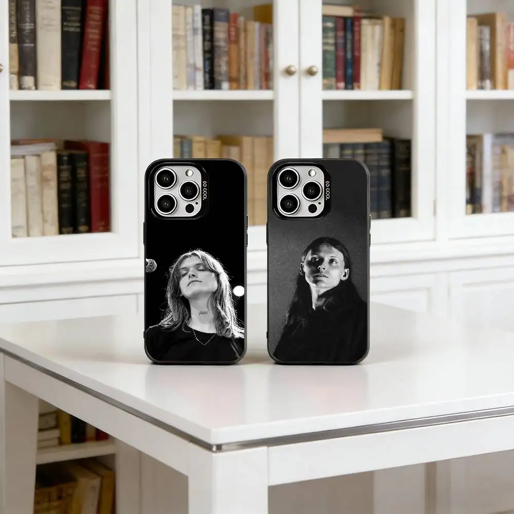 

Singer e-Ethel Cain Phone Case For iPhone 17,16,15,14,13,12,11 Plus,Pro Max,XS,Colorful Silver Phone case Funda Cover