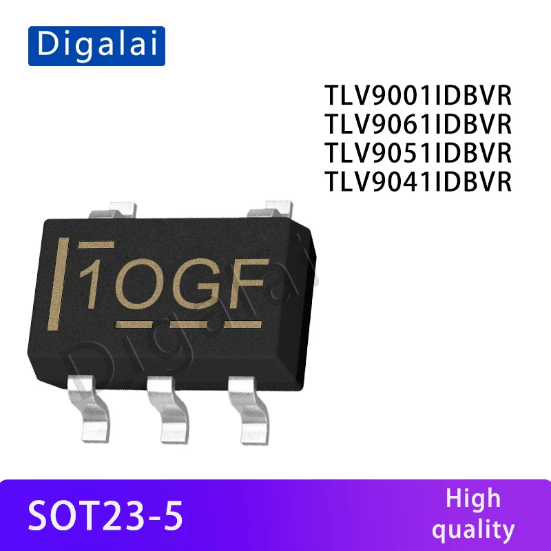 

TLV9001IDBVR TLV9061IDBVR TLV9051IDBVR TLV9041IDBVR SOT-23-5 operational amplifier chip