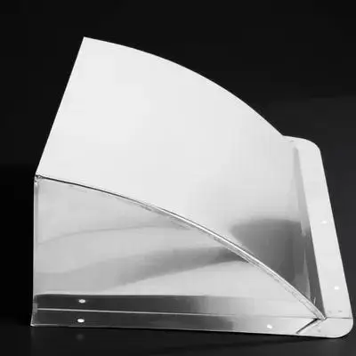 غطاء عادم كلاسيكي من الفولاذ المقاوم للصدأ، منفذ تنفيس مضاد للتشوه للمطبخ، للاستخدام الداخلي والخارجي، فتحة تهوية العادم