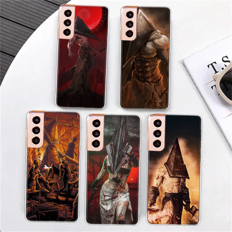 Pyramid Head Giant Phone Case For Samsung A15 A25 A35 A55 Galaxy A70 A50 A40 A30 A20 A20E A20S A05S M12 M21 M30 M31 M32 M51 M