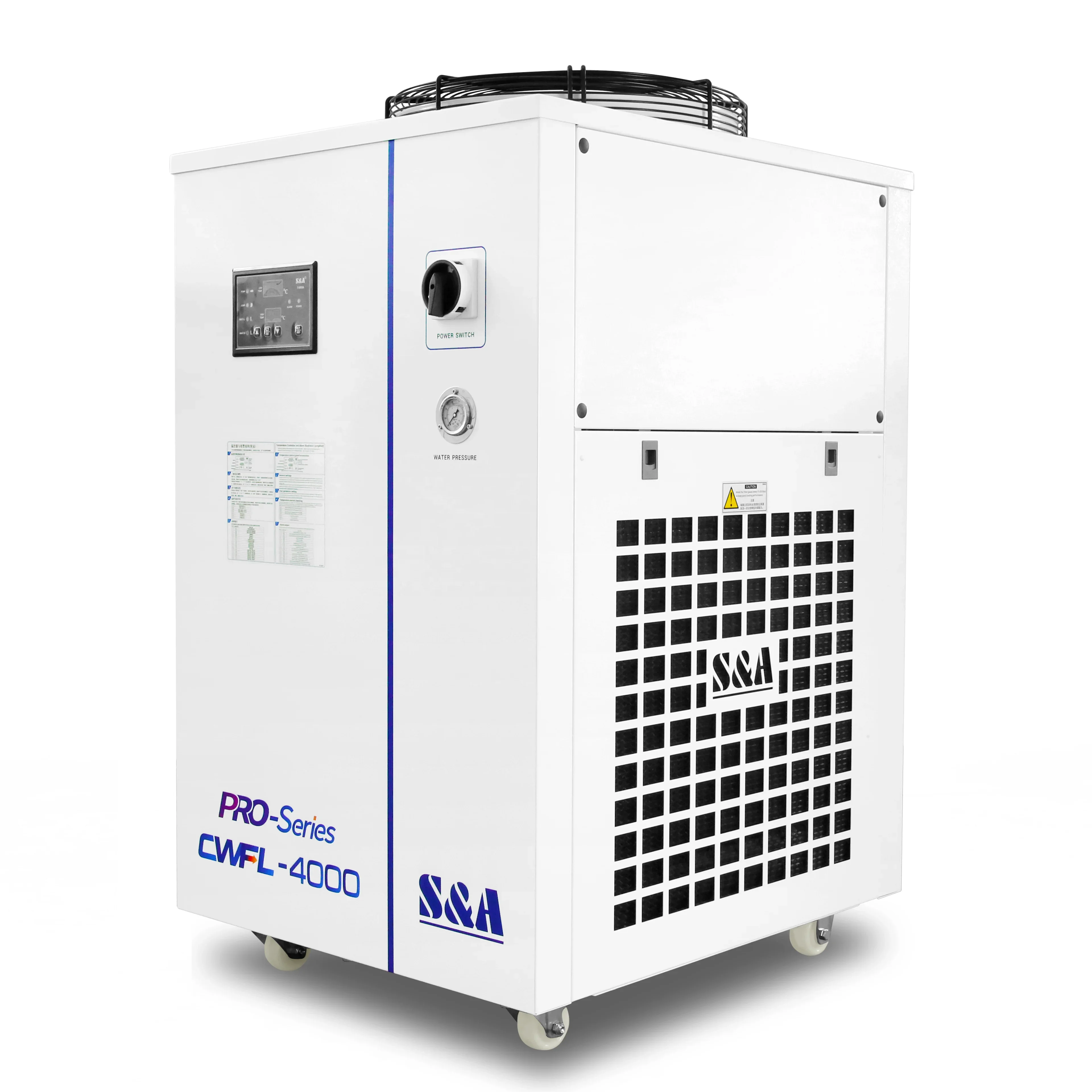 S&A Factory Price CWFL-4000 Fiber Laser Welding Cooling Machine Industrial Air Cooled Chiller