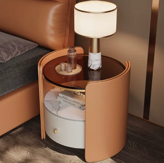 New Nightstands Drawers Bedroom Bedside Cabinet Drawer Nightstand Wood Mid Century Room Decor  Minimalist Furniture