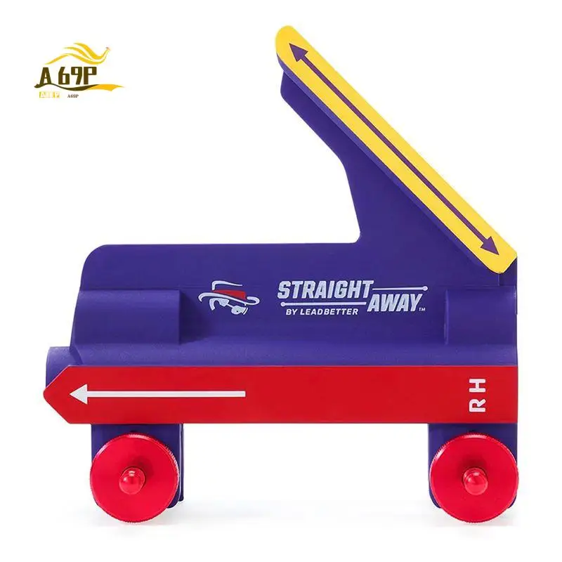 A69P-Golf Straightway Swing Trainer Golf Swing Path Guides Instant Swing Feedback Golf Swing Trajectory Trainer
