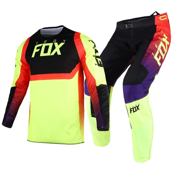 2021 MX ATV Racing 360 voke Jersey pants Combo Motorcycle Motocross Gear Set Mountain Bike Offroad Racing Suit