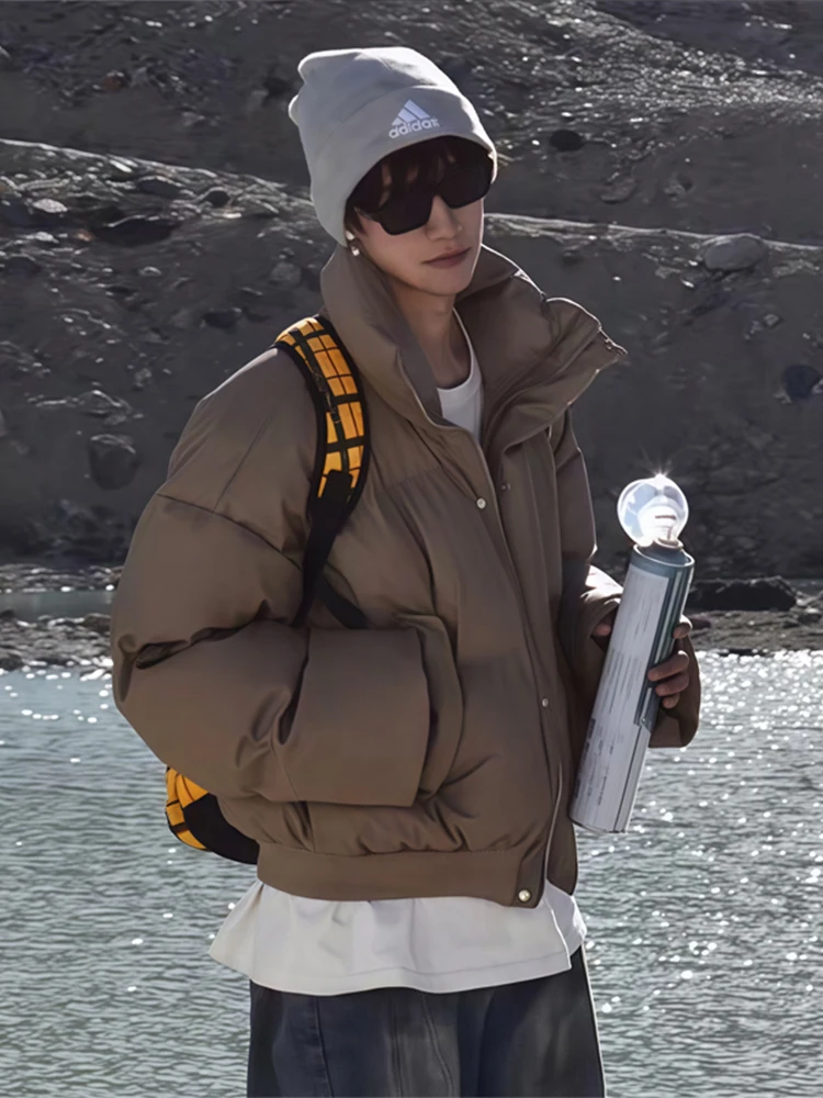 

Зимняя куртка Cleanfit ort Thiened Jianliang для мужчин, в американском ретро-стиле, для пар, молодежная, из полиэфирного волокна