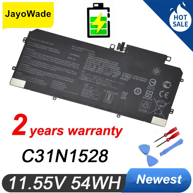 

C31N1528 Аккумулятор для ноутбука Asus UX360 UX360C UX360CA Series 3ICP3/96/103 0B200-02080100 11,55 V 54WH батареи для ноутбука C31N1528