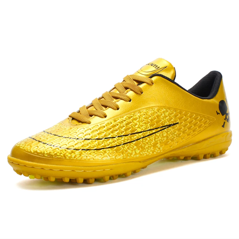 New Men's Soccer Shoes Kids Children Low Top Futsal Society Training Football Boots Indoor Grass Sports Outdoor Football Shoes