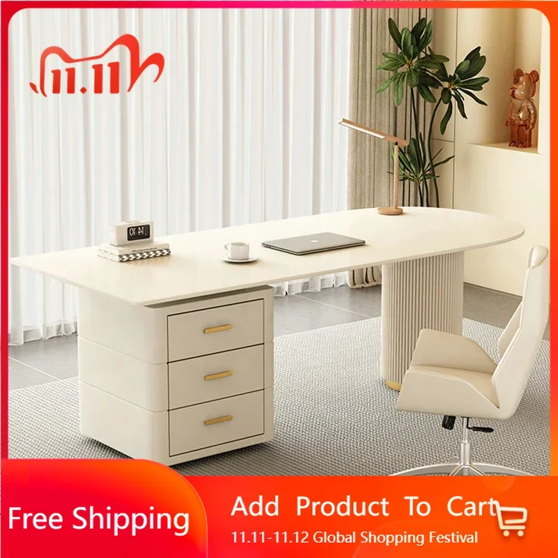 

Modern Executive Office Desk Supplies Desk AccessoriesDisplay Small Table Office Desk Nordic Reception Tavolino Hotel Furniture