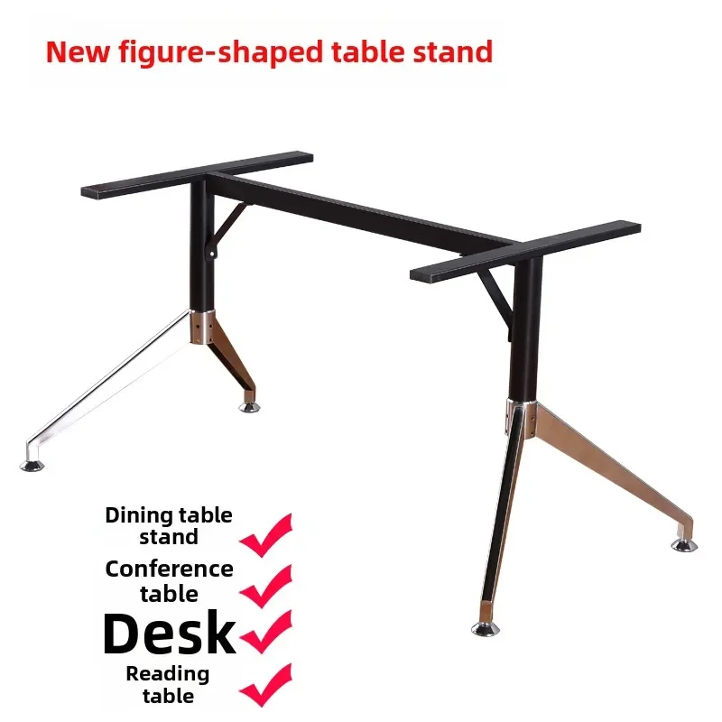 Support d'établi en fer forgé, étagère de table de conférence