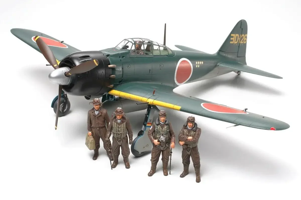 Tamiya 61103 1/48 Scale A6M5/5A Zero Fighter (Zeke) Plastic Model Kit