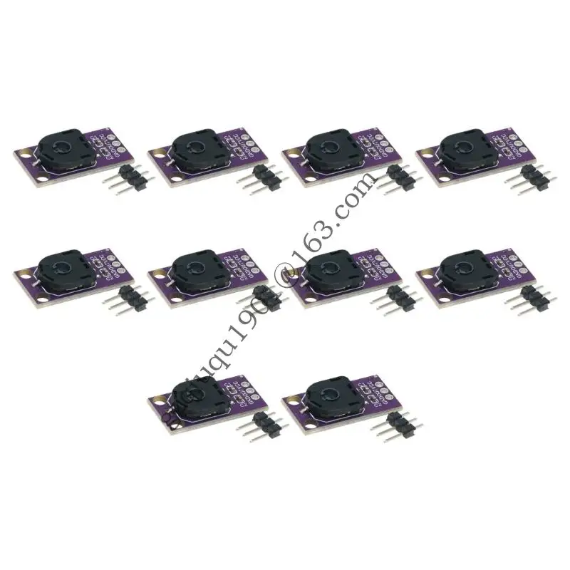Пакет из 10 ротажных угловых датчиков модуль 10K потенциометр для контроля и измерения точности .066A