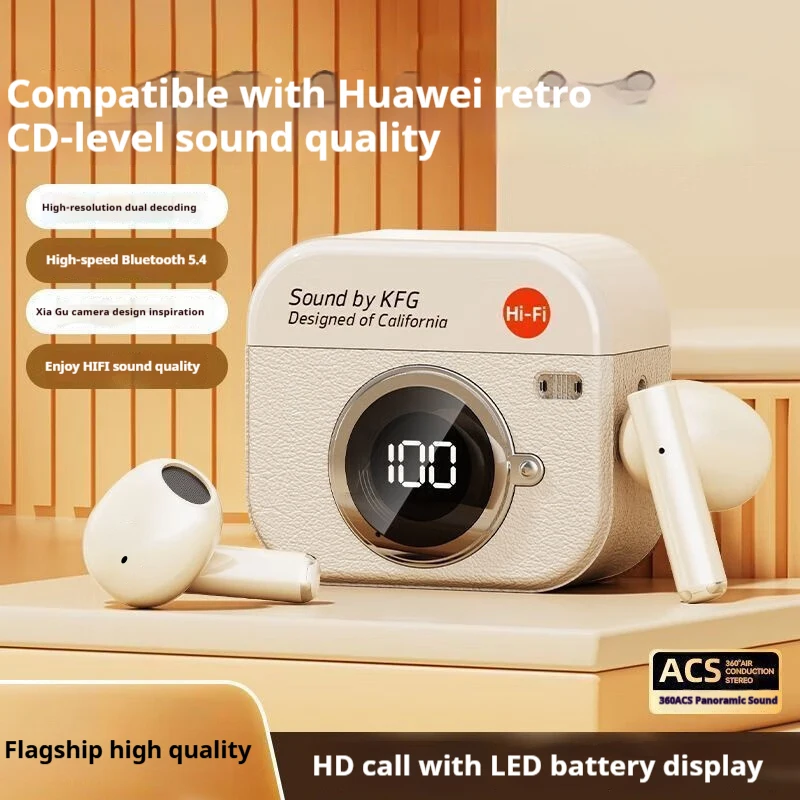 جديد Q86 Tws سماعات لاسلكية للحد من الضوضاء الموسيقى الرياضية مع ميكروفون الطاقة LED شاشة ديجيتال Hd سماعات الصوت