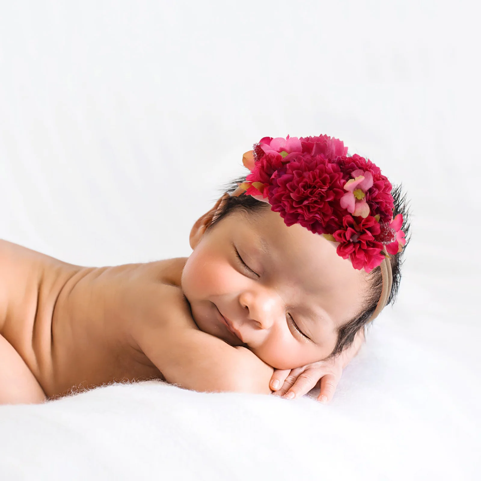 

Adorable Flower Headband Comfortable Soft Hair Accessory Photography Props Headbands