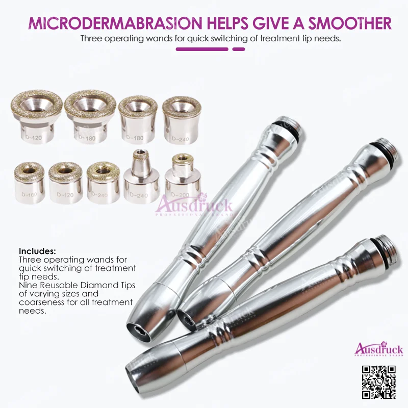 Desktop bomba dupla diamante microdermoabrasão dermoabrasão peeling máquina portátil dispositivo cuidados com a pele