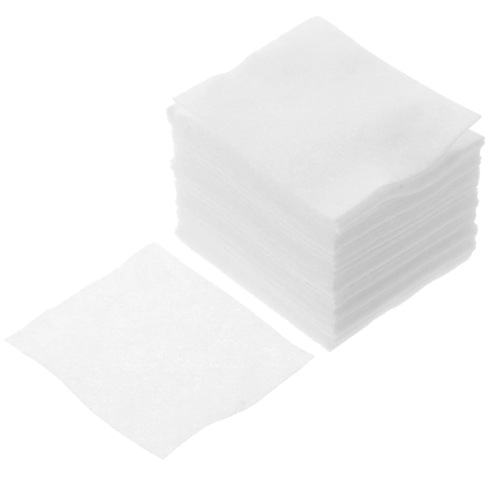 1000Pcs Pure Cotton Makeup Remover Pads Eco Friendly Thin Soft Pads for Facial Cleansing Toner Use Nail Polish Wipe