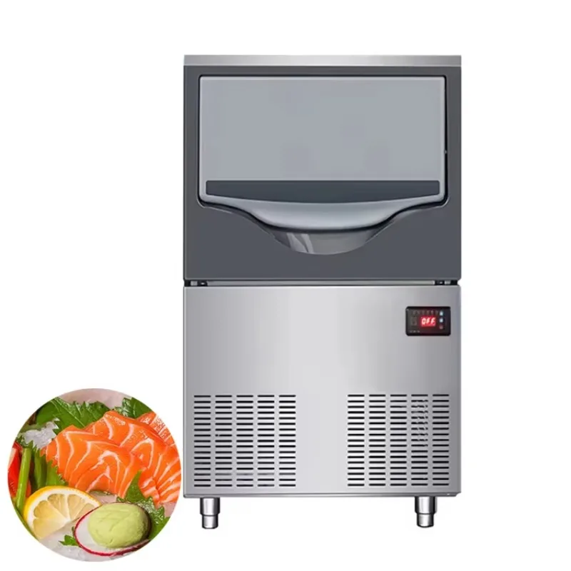 Ice Maker 150KG Granular Snow Ice Block Machine Automatic Commercial Snowflake Ice Making Machine For Business Price