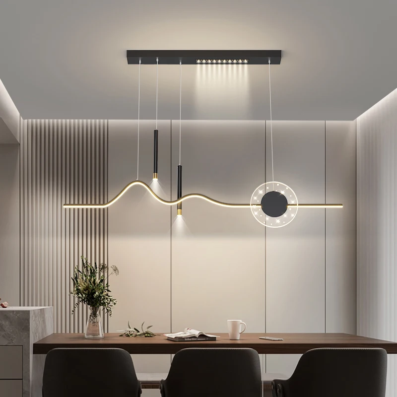 luzes de led moderno pendente lampada pendurada sala de jantar cozinha mesa ilha lustres estilo suspensao loft decoracao de casa 27w 01