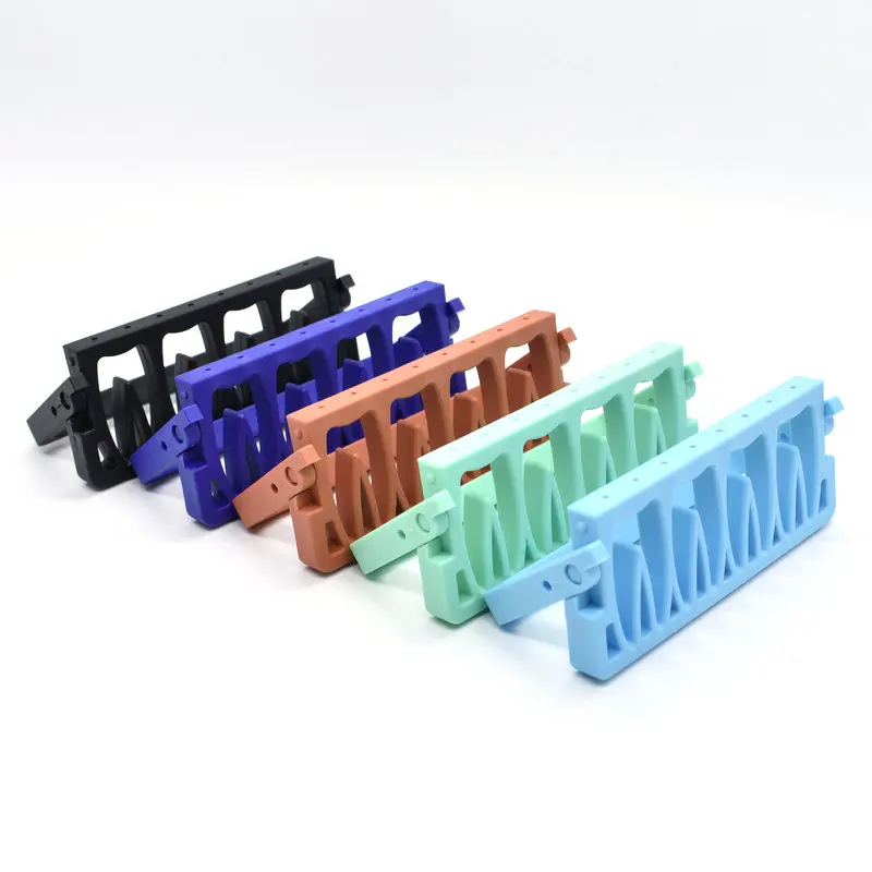 

Dental Files Holder 8 Holes Plastic Stand Root Canal File Holder Plastic Endo Measuring Instrument