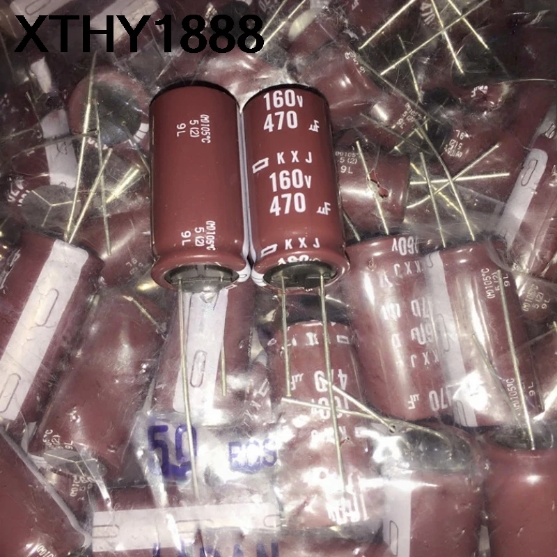 

5 шт. 470 мкФ 160 В электролитический конденсатор 160 В 470 мкФ 18X32 KXJ, высокочастотный, с низким сопротивлением