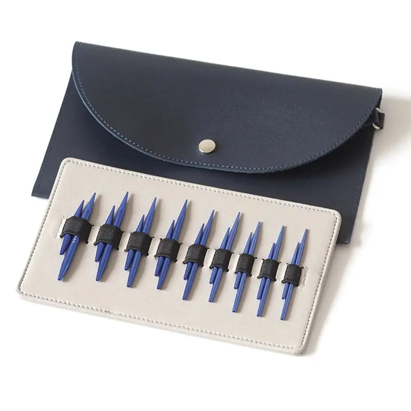 

-November Interchangeable Circular Needle Set Short Round Knitting Needle 3.0-6.0Mm For Knitting Dropship