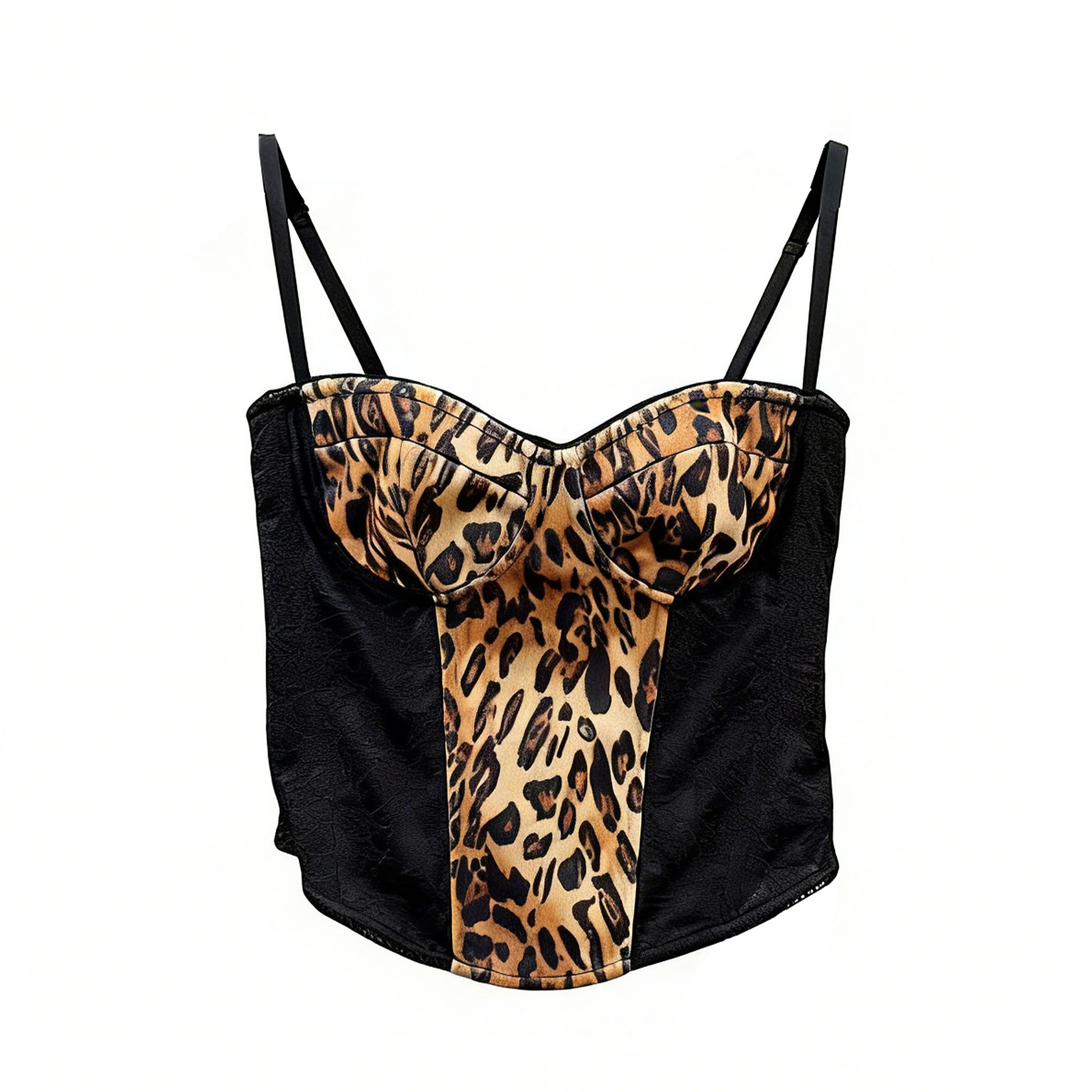 

NIGO Women's Corset Top Satin Fabric Comfort Fit Ideal For Spring Summer Parties Dates Night Out Looks #NIGO9538Z