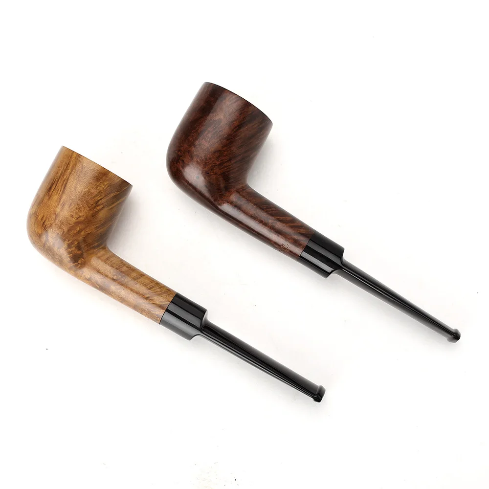 BILLIARD CURVET model tobacco pipe briar tobacco pipe saddle pipe mouthpiece straight handle bowl diameter 19mm bowl depth 37mm