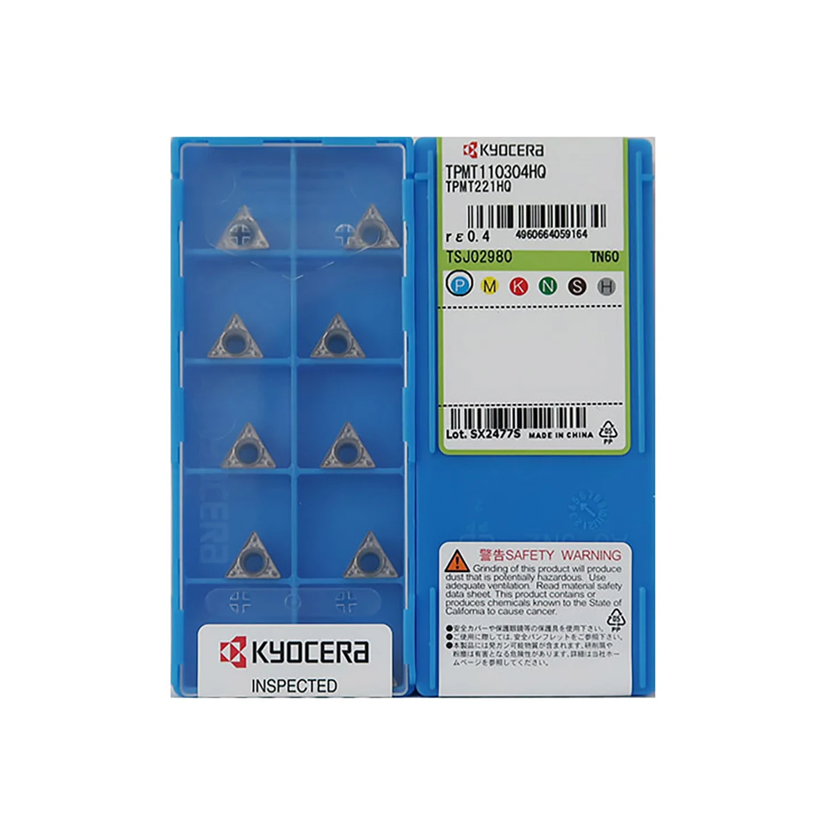 Kyocer a 100% Original TPMT TPMT160304 HQ TPMT110308HQ TPMT110304HQ TPMT110302HQ TPMT090204HQ TPMT090202 HQTN60 Turning Inserts