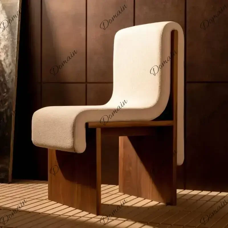 ER Aesthetic Classic Dining Chairs Designer Hotel Restaurant Wood Chairs Dining Room Accent Party Sillas Para Comedor Furniture