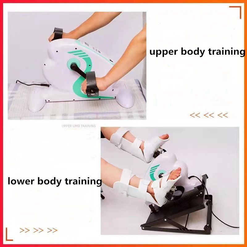 Electric Rehabilitation Training Pedal Stepper Equipment Mini Limbs Exercise Bike Recovery Machine Stroke Elderly Leg Rehabili