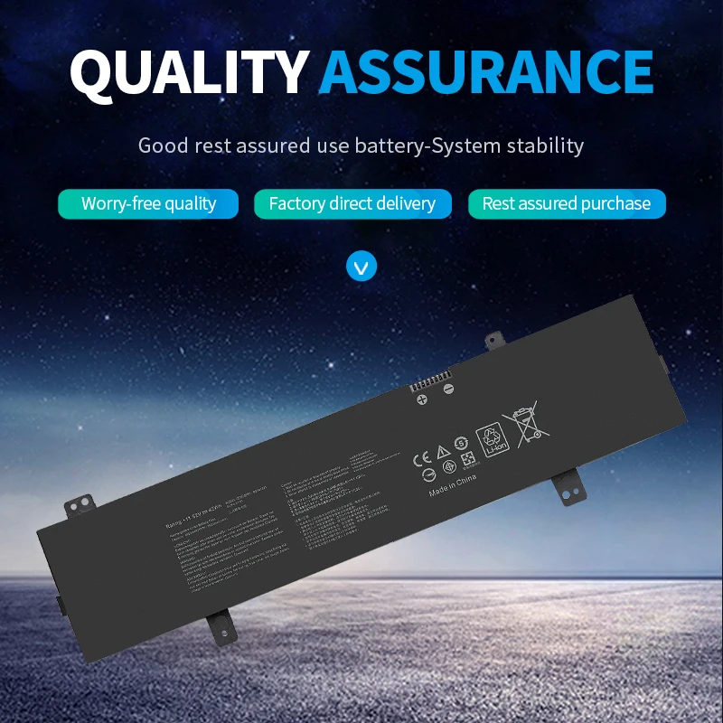 Somi-NEW B31N1631 Laptop Battery For ASUS VivoBook 15 X505ZA X505BA X505BP F505 F505ZA F505BA X505ZA-BQ012T X505BA-1A 42WH