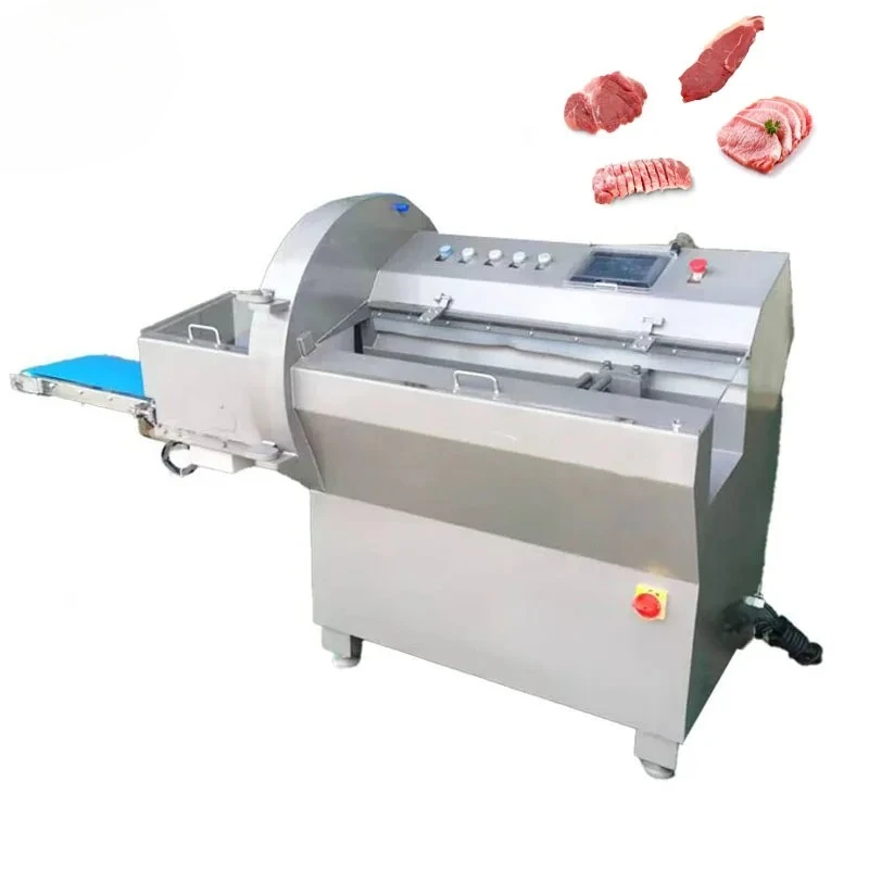 Fully Automatic Sausage Cooked Meat Cutting Machine Sausage Slicing Machine Beef Jerky Slicer Machine