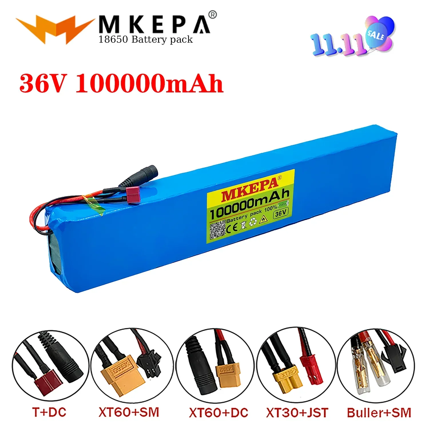 

10S4P 36V 100000mAh Electric Scooter Lithium Battery 18650 battery pack 36V 100Ah Electric Scooter Electric Scooter Battery 36v