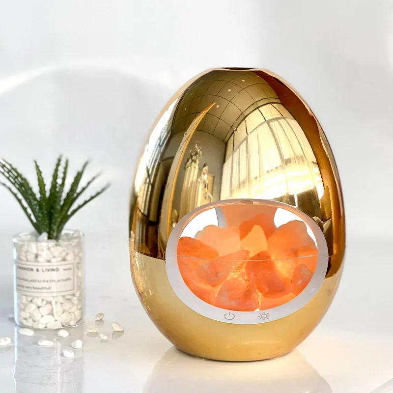 salt stone ultrasonic aroma diffuser large capacity himalayan salt room egg humidifier for hotel home