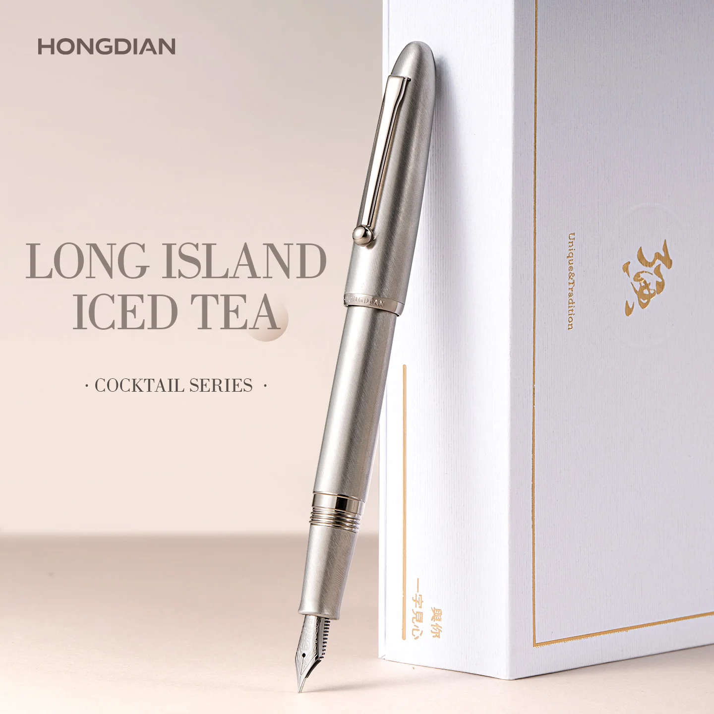 LT Hongdian Exquisite Bent Nib Calligraphy Pen Student Practice Small Upturned Nib 620 Cocktail Series Customizable