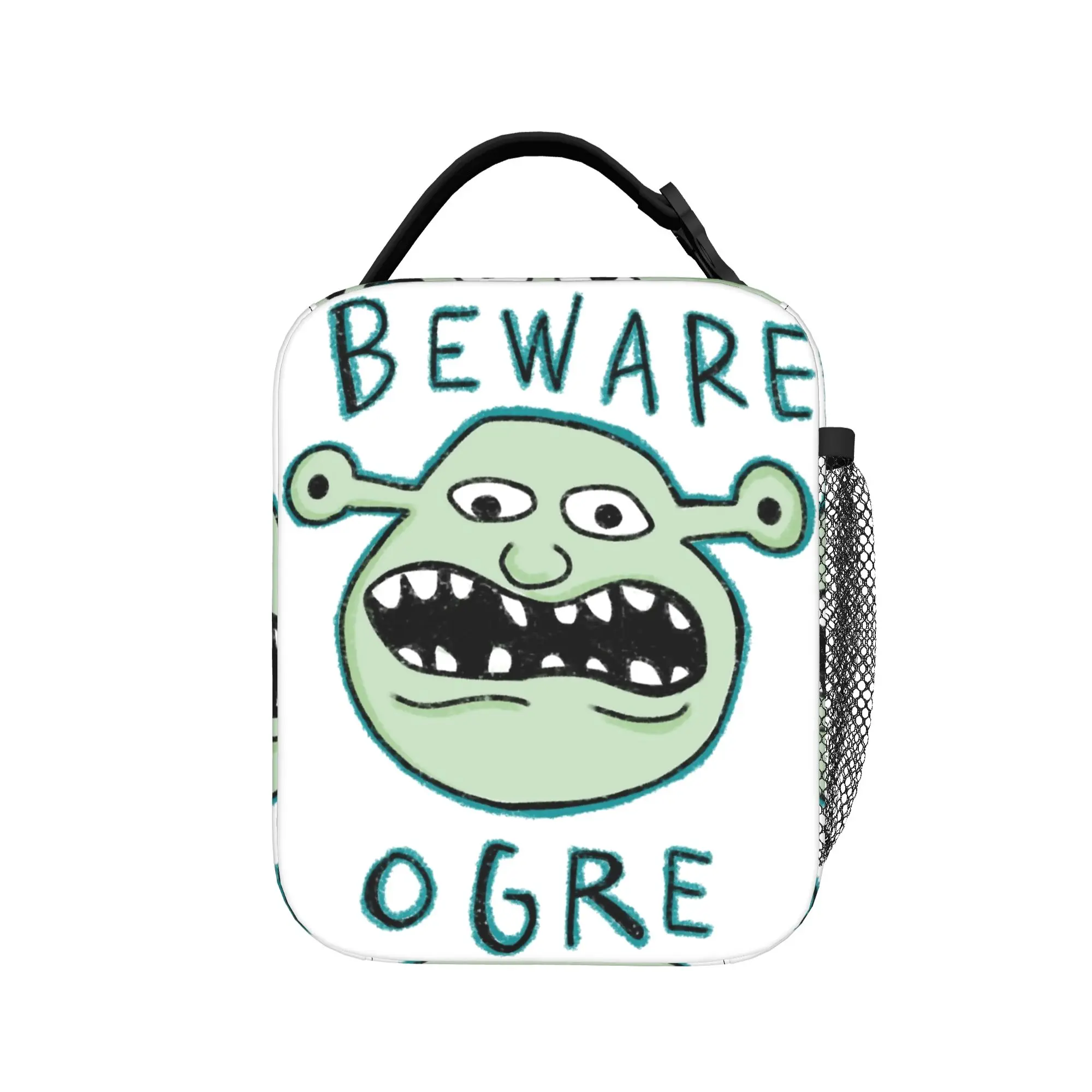 Beware Ogre Shreks Thermal Insulated Lunch Bag for Work  Portable Food Container Bags Thermal Cooler Food Box