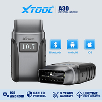 XTOOL A30 Automotive Scanner All System Bluetooth Diagnostics Tools 8 Resets Active Test Add CANFD Protocol Lifetime Free Update