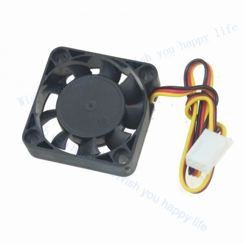 LL 2Pcs 12V 3Pin 40x40x10MM 9 Blades 4cm Mini  for DC Brushless Cooling Fan GDT4010S12B