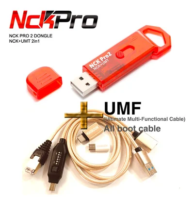 NCK Pro Dongle NCK Pro 2  with UMT  ALL BOOT CABLE  NCK DONGLE+UMT DONGLE 2 in 1