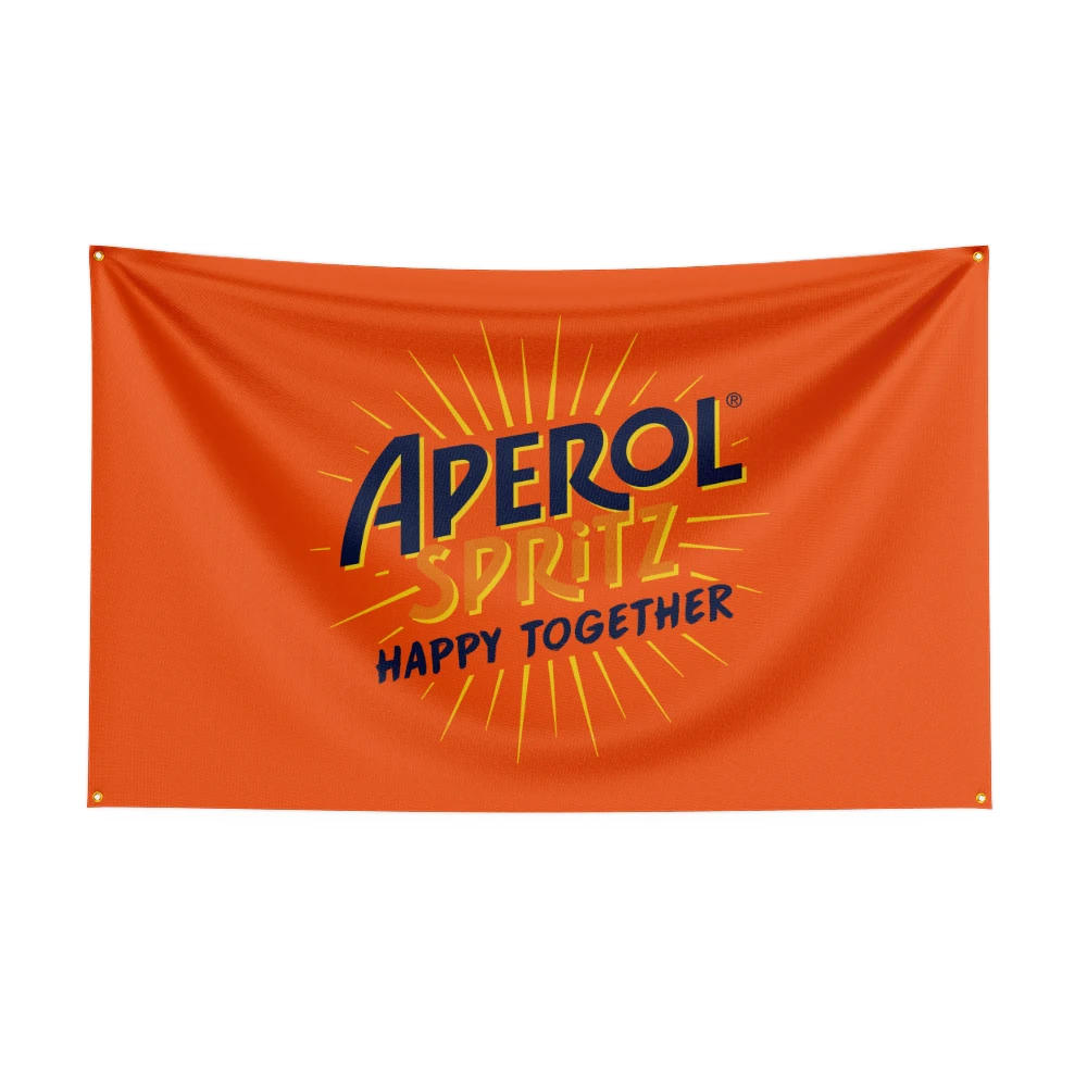 3X5Ft Aperols Beer Flag For Decor