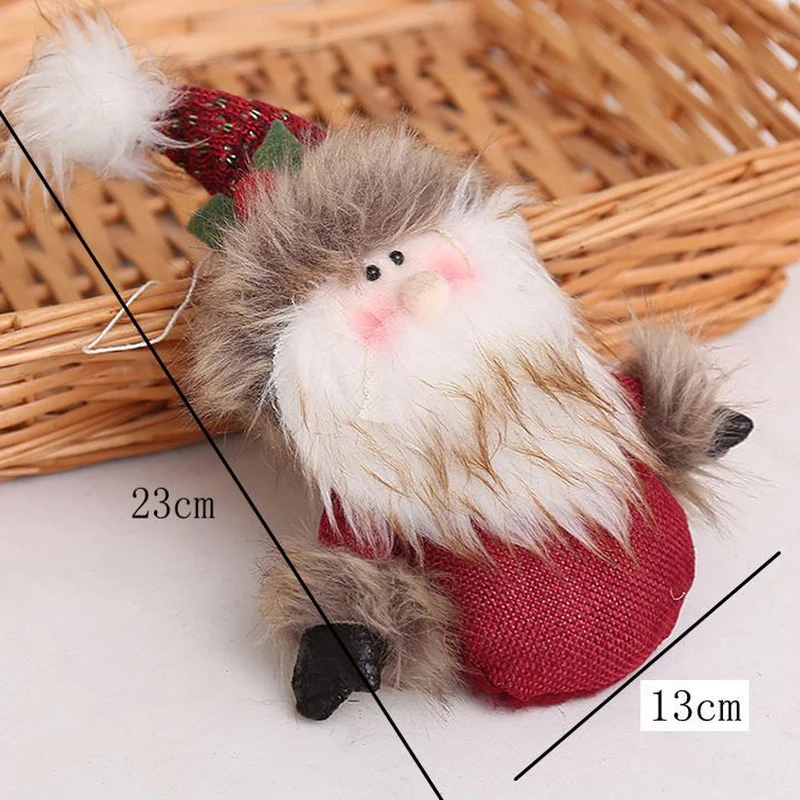 Marionnette de bonhomme de neige sans visage pour Noël, gnome de Noël, vieil homme, beurre, joyeux Noël, décorations pour la maison, ornement de Noël, nouvel an, 1PC