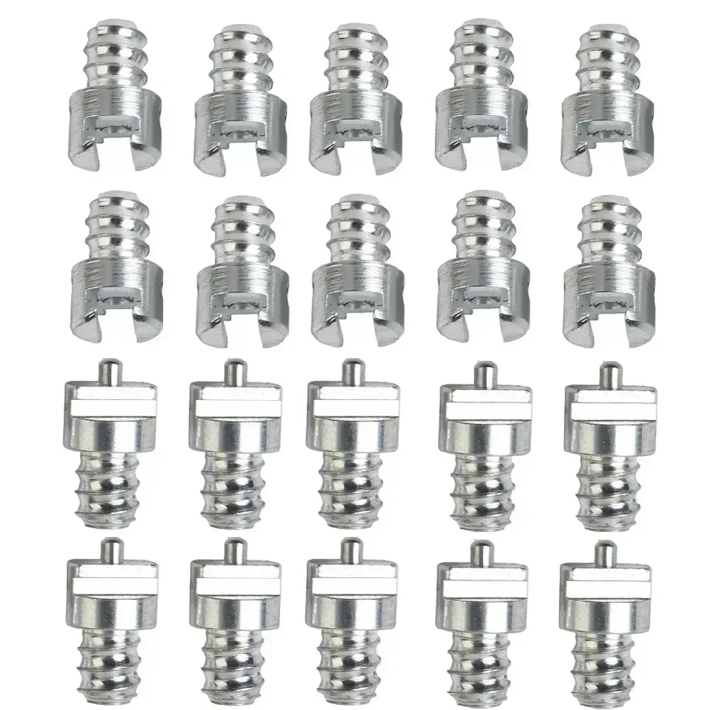 

20 Pcs 16mm Dredge Spring Connector Spring Male And Female Join Connector Carbon Steel For Electric Pipe Dredge Machine