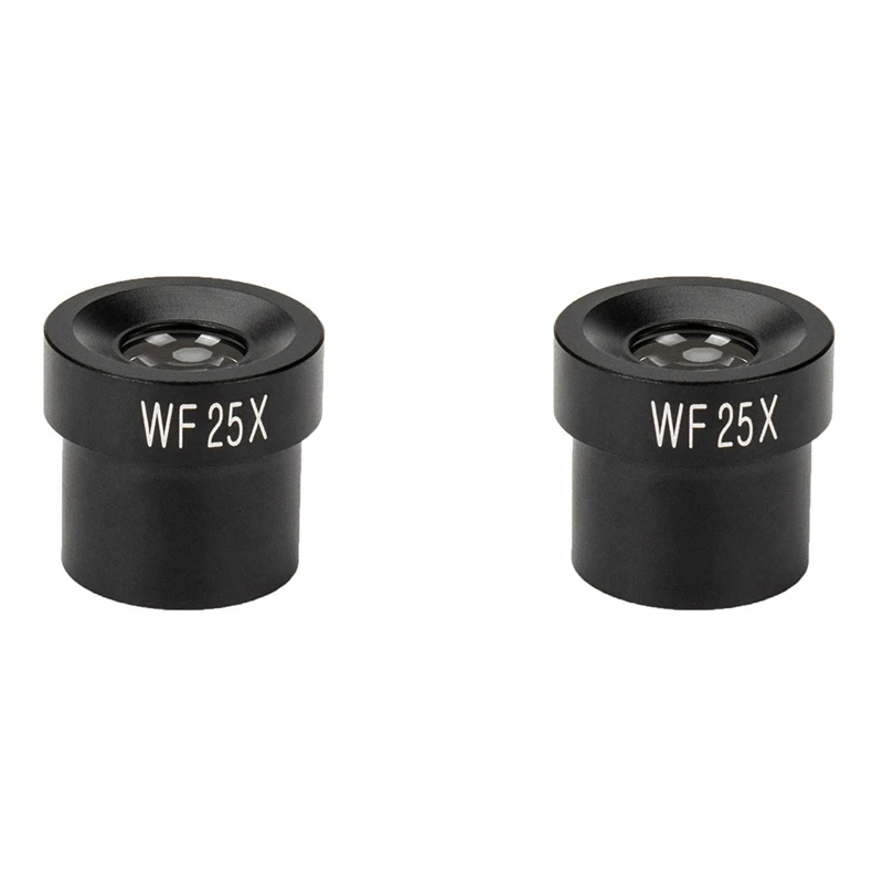 

【Hot Cake】2X WF25X окуляр микроскопа шириной 12 мм, поле зрения для биденого микроскопа с монтажным портом 23,2 мм