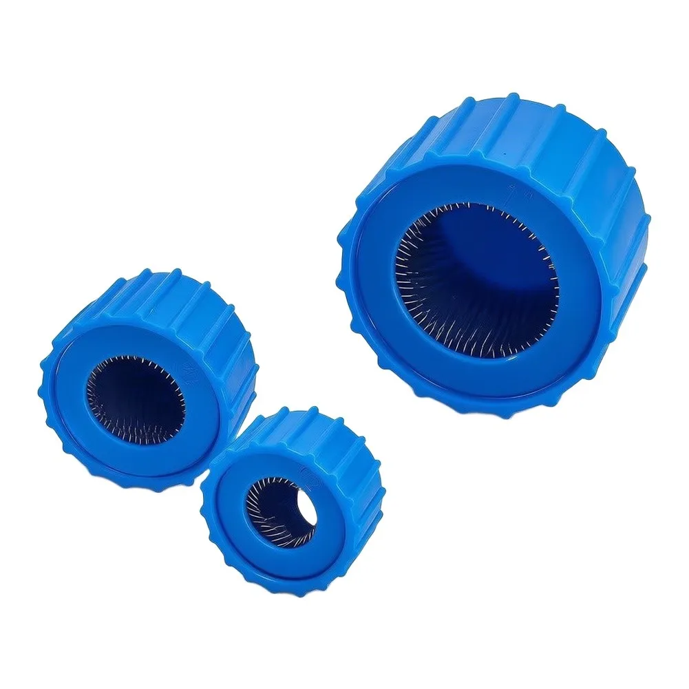 High Strength Cleaning Tool Cleaning Tool Drill Attachment Brush Blue Copper Pipe Cleaner High Strength Handle