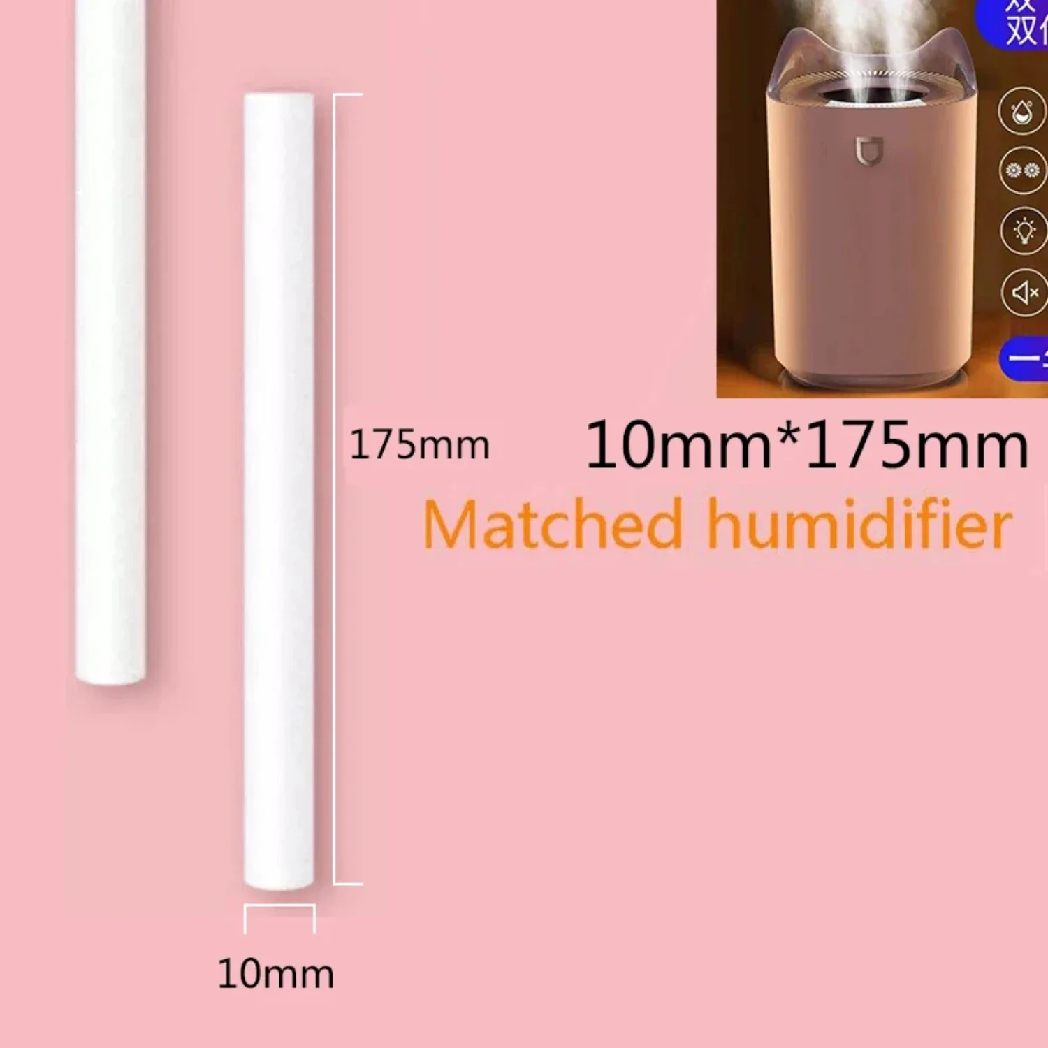 Stay fresh and moisturized with our high-quality premium large cotton swab humidifier filter for 1L/2L/3000ml atomizer. Crafted 