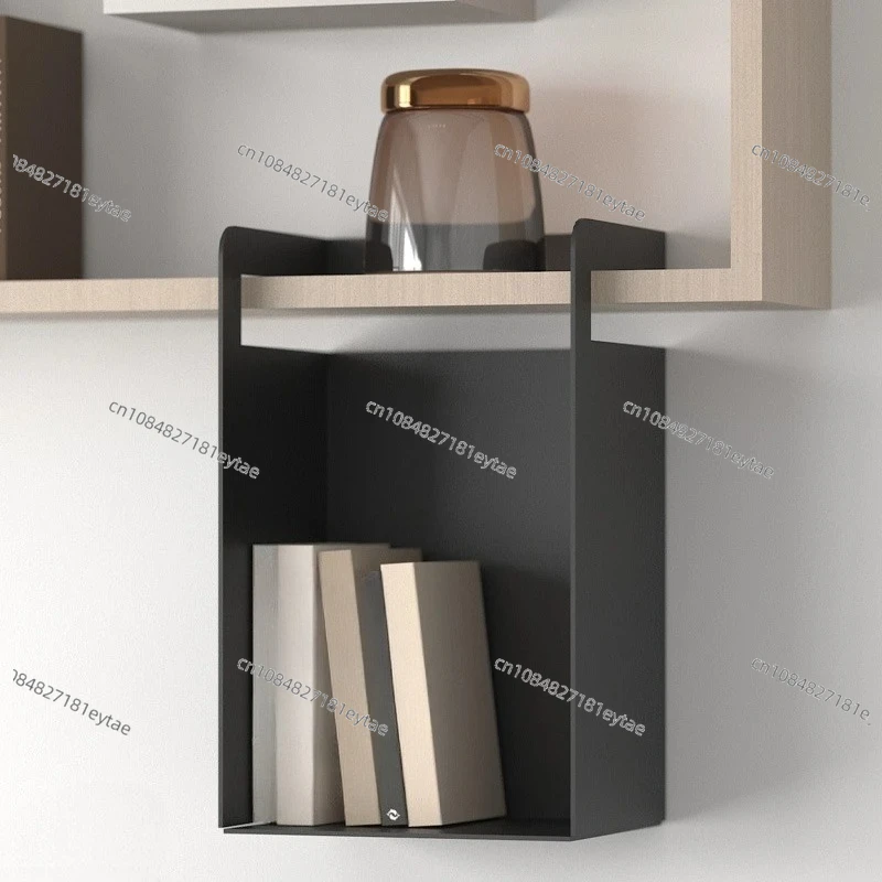 

Скандинавская подвесная полка для хранения, органайзер-стеллаж для рабочего стола и гостиной с вешалками для домашнего декора