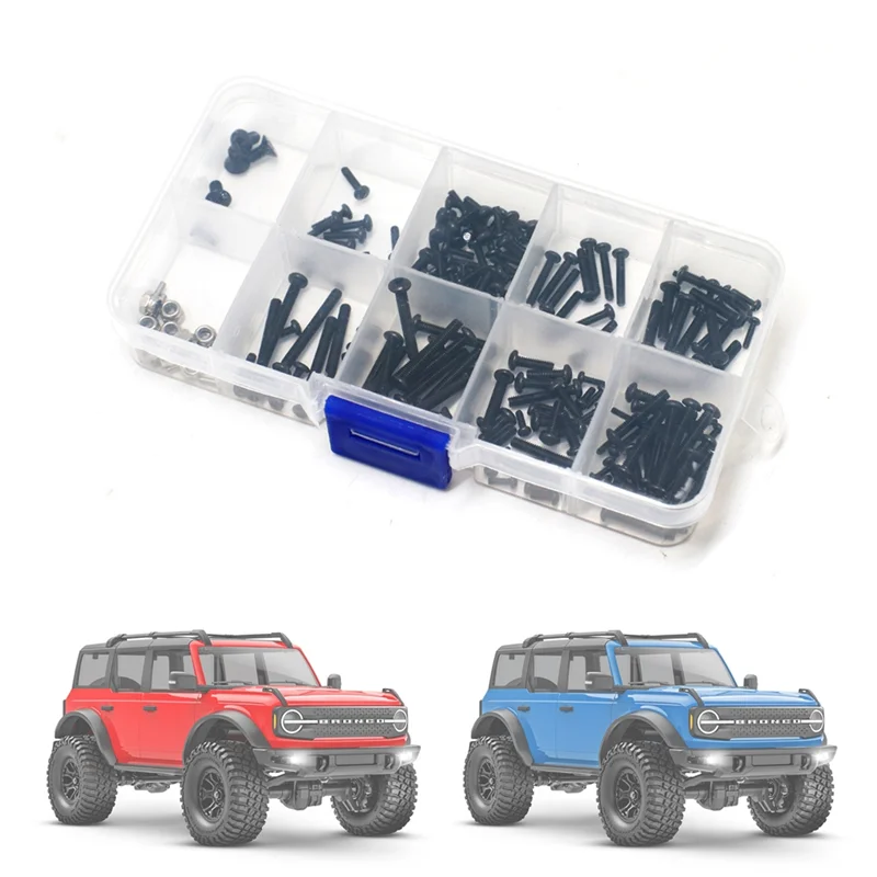 

Metal Screw Box Kit For Traxxas TRX4M TRX-4M 1/18 RC Crawler Car Upgrade Parts Accessories